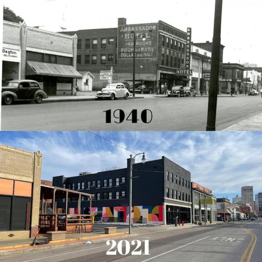 דירות ממפיס Historic Revival Downtown מראה חיצוני תמונה